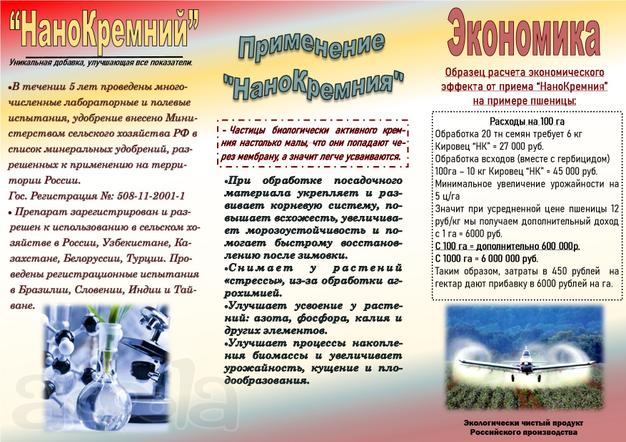 Удобрение минеральное "Кировец НаноКремний"